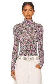 Isabel Marant Joyela Floral Fluid Top at Forward