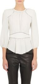 Isabel Marant Open-Stitched Wiley Blouse at Barneys