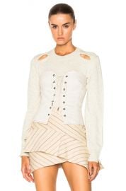 Isabel Marant Pryam Corset in Ecru at Forward