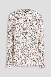 Isabel Marant Rusak printed silk crepe de chine shirt at The Outnet