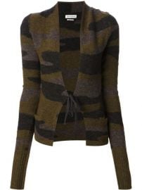 Isabel Marant and201toile Camouflage Tie Cardigan - at Farfetch