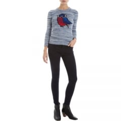 Isabel Marant andEacutetoile Sandy Owl Jacquard Sweater at Barneys