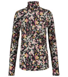 Isabel Marant toile - Jewel floral stretch-jersey top at Mytheresa