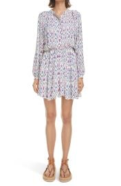 Isabel Marant toile Amandine Print Long Sleeve Dress at Nordstrom