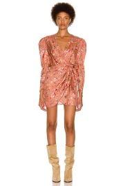 Isabel Marant toile Baikal Dress in Papaya at Forward