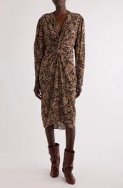 Isabel Marant toile Zeliha Dress in lack Ochre at Nordstrom Rack