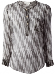 Isabel Marant toile zino Chiffon Top - Divo at Farfetch