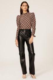 Isabel Plaid Top by Veronica Beard for 69 Rent the Runway at Rent the Runway