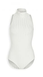 Isabel Ribbed Stretch Bodysuit by Reformation at Net A Porter