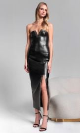 Isabel Studded Vegan Leather Dress at Nordstrom