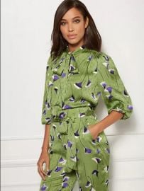 Isabella Bow Blouse - Eva Mendes Collection at NY&C