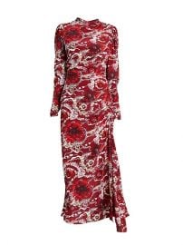 Isabella Floral Asymmetrical Maxi Dress by A.L.C. at Saks Fifth Avenue