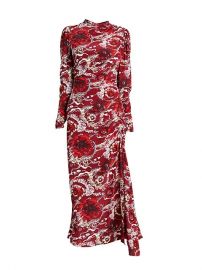 Isabella Floral Asymmetrical Maxi Dress by A.L.C. at Saks Fifth Avenue