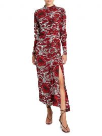 Isabella Floral Asymmetrical Maxi Dress by A.L.C. at Saks Fifth Avenue