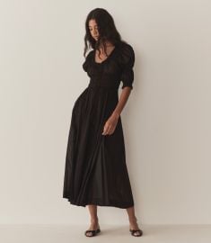 Ischia Dress - Black DEN at Doen