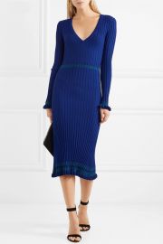 Isolde ribbed-knit midi dress by Altuzarra at Net A Porter