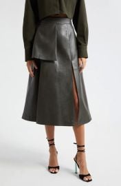 Israella Kobla Konate Faux Leather Skirt at Nordstrom