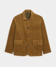 Italian Corduroy Walking Jacket in Caramel - Todd Snyder at Todd Snyder