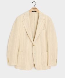 Italian Linen Silk Double Stripe Sport Coat - Todd Snyder at Todd Snyder