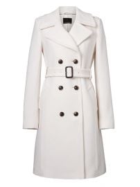 Italian Melton Wool-blend coat by Banana Republic at Banana Republic