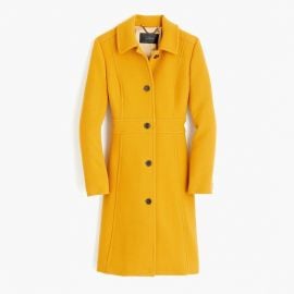 Italian double-cloth wool lady day coat at J. Crew