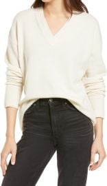  Ivana Cashmere & Wool V-Neck Sweater at Nordstrom