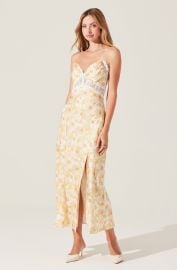 Ivanna Floral Lace Maxi Dress - ASTR the Label at ASTR The Label