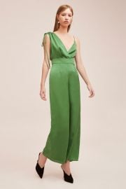 Ive Got You Jumpsuit in Emerald Green by Keepsake at Keepsake