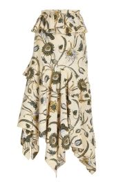 Ivette Cotton Midi Skirt By Ulla Johnson at Moda Operandi