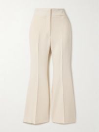 Ivory Marsh wool flared pants GABRIELA HEARST NET-A-PORTER at Net a Porter