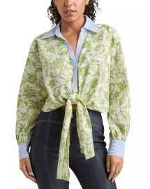Ivy Paisley Poplin Blouse at Bloomingdales