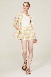 Ivy Plaid Shorts by rag ampamp bone Rent the Runway at Rent the Runway