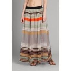 Izia Stripe Maxi Skirt at Guess