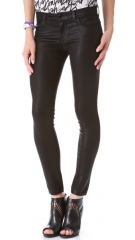 J Brand 620 Super Skinny Lacquered Jeans at Shopbop