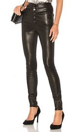 J Brand Natasha Leather Pant in Black from Revolve com at Revolve