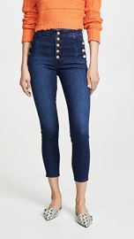 J Brand Natasha Sky High Crop Skinny Jeans at Shopbop