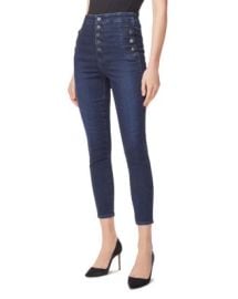 J Brand Natasha Sky High Cropped Skinny Jeans in Reality   Bloomingdales at Bloomingdales