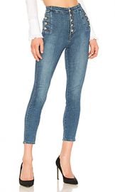 J Brand Natasha Sky High Skinny Cropped Jean in Lovesick from Revolve com at Revolve