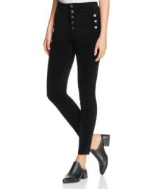 J Brand Natasha Sky-High Skinny Jeans in Black   Bloomingdales at Bloomingdales