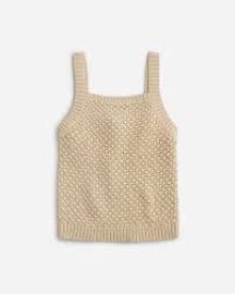 J Crew Basket Stitch Sweater Tank at J. Crew