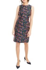 J Crew Botanic Jacquard Sheath Dress at Nordstrom