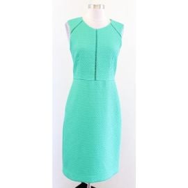 J Crew Dresses J Crew Womens Green Textured Portfolio Sheath Dress Size 2 Career Office Poshmark at Poshmark