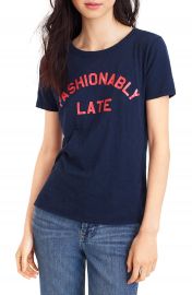 WornOnTV: Busy’s Fashionably Late tee on Busy Tonight | Busy Philipps ...