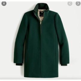 J Crew Jackets amp Coats J Crew Lodge Coat Italian Stadium Cloth Wool Nello Gori Forest Green 0 365 Poshmark at Poshmark