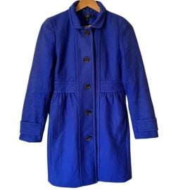 J Crew Jackets amp Coats J Crew Womens Wool Blend Royal Blue Skirted Dress Coat Mid Length Size 6 Poshmark at Poshmark