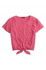 J Crew Knotted Pocket Tee at Nordstrom