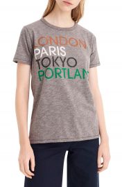 J Crew London  Paris  Tokyo  Portland Tee   Nordstrom at Nordstrom