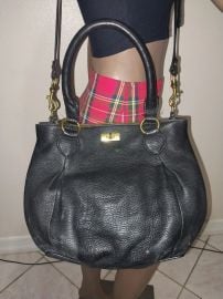 J Crew Pebbled Leather Bag at eBay