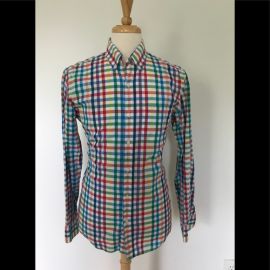 J Crew Shirts J Crew Rainbow Gingham Check Shirt Poshmark at Poshmark