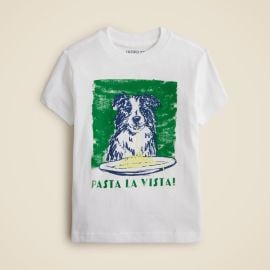 J Crew Short sleeve pasta dog graphic T shirt at J. Crew